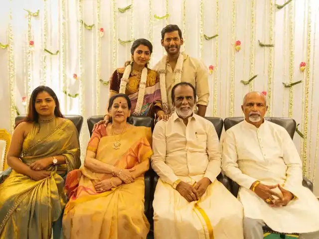 Actor Vishal Gets Engaged
