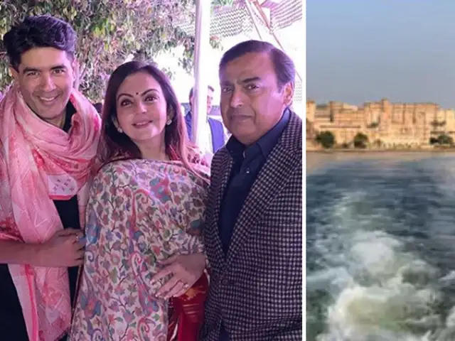 Isha Ambani Udaipur Gets Busy As Ambanis Land For Isha S Pre Wedding Rituals Vistara Does Special Flights