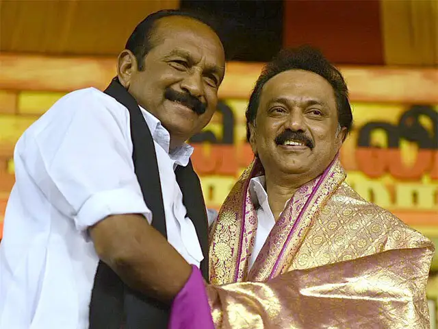 DMK: After over a decade, MDMK to support DMK - The Economic Times