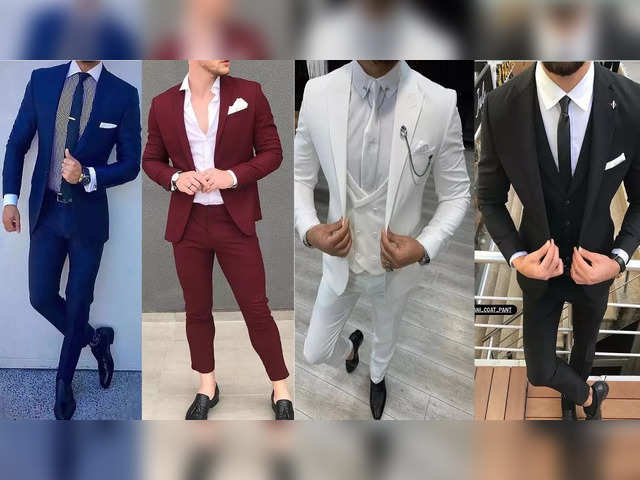 Costume Homme 3 Pieces New Arrival Men Suits Slim Fit Peak Lapel One Button  Tailor Made Man Suit Blazer jacketpantsv size XS Color Beige