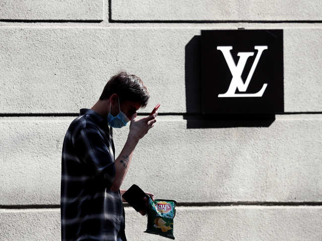 Louis Vuitton Covid face shield