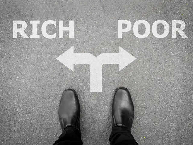 Image result for poor or rich