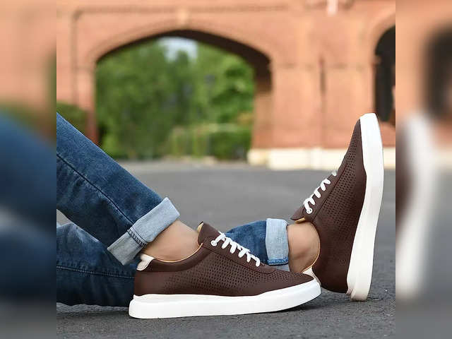 Buy Skechers Men Brown STATUS Slip On Sneakers - Casual Shoes for Men  7777979 | Myntra