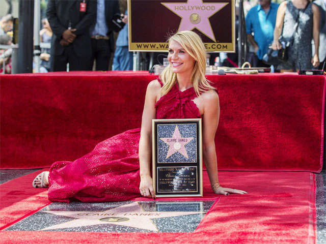 Actress Claire Danes receives star on Hollywood Walk of Fame - ABC7 Los  Angeles