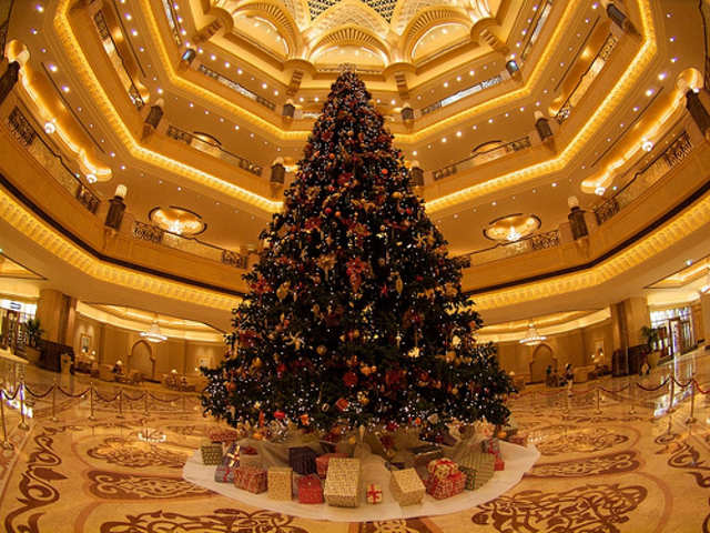 ​The Emirates Palace Hotel Christmas tree, Abu Dhabi - $11.4 million