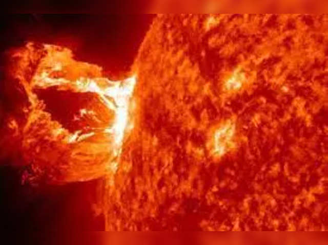 solar flare: Powerful solar flare knocks out radio communications. All  about solar storms and their effects on Earth - The Economic Times
