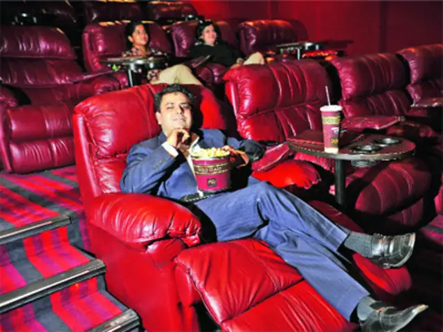 Popcorn The Pleasures Of Movie Viewing At Pvr Theatre The Economic Times Computerized tickets at our cinema, pvr anupam. movie viewing at pvr theatre
