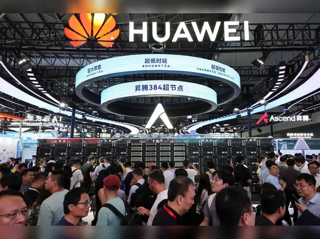 Huawei reports slowing revenue growth in 2025 - The Economic Times