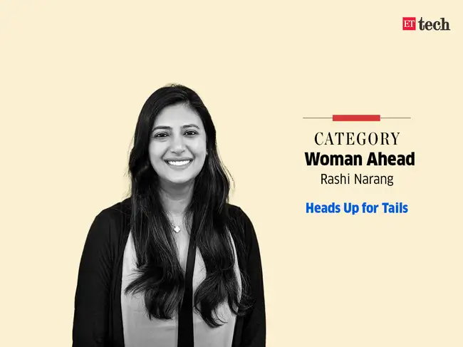 et startup awards: ET Startup Awards 2023: Heads Up for Tails’ Rashi ...