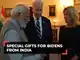 PM Modi, US President Joe Biden exchange gifts at White House PM Modi, US President Joe Biden exchange gifts at White House