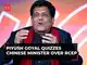 „Indie są z nami w zgodzie...”: Piyush Goyal zadaje chińskiemu ministrowi trudne pytania w sprawie RCEP