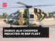 Rajasthan: Indigenously-developed Dhruv ALH Chopper inducted in BSF’s Bikaner fleet