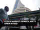 Sensex loses 130 points, Nifty below 22,100; IRFC surges 12%