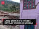 Land sinks in J-K: Houses, roads damaged in Ramban