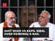 Shah vs Sibal over remarks on Kejriwal's bail from SC