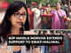 'Assault' case: Mahila Morcha demands Kejriwal's resignation