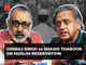 Singh and Tharoor Spar over Muslim reservation