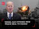 Biden unveils new Gaza truce proposal