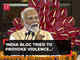 'INDIA bloc questioning EVM silenced'
