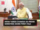 Modi take charge as PM; signs first file for farmers' welfare