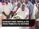 Kuwait building fire: Kerala CM Pinarayi Vijayan, Union Minister pay homage to deceased Kuwait building fire: Kerala CM Pinarayi Vijayan, Union Minister pay homage to deceased