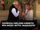 G7 Summit: Meloni welcomes PM Modi with 'namaste'