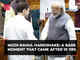 PM Modi and LoP Rahul Gandhi shake hands