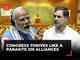 PM Modi calls Congress a parasite in LS