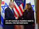 US: Harris and Netanyahu meet in VP's ceremonial office