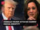 'Is she Indian or Black?': Trump's strong personal attack on Harris