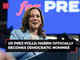 US polls: 'Am honoured...', Kamala Harris becomes Democratic nominee