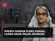 Bangladesh unrest: Sheikh Hasina lands near Delhi
