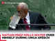 Haitian President's UN speech goes viral after water pitcher mishap