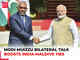 PM Modi meets Maldives Prez Muizzu