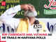 BJP candidate Anil Vij hums as he trails from Ambala Cantt