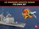 US Navy missile cruiser mistakenly shoots down its own fighter jet during airstrikes in Yemen