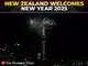 New Zealand welcomes New Year 2025 with fireworks and light show