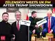 Zelenskyy signs for £2.26bn with UK PM after Oval Office showdown with Trump, to meet Europe leaders