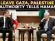 'Hamas must leave Gaza, Oct 7 attack on Israel reprehensible': Palestinian Authority Prez Abbas