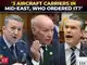 ‘WHO decided this?’: Courtney CLASHES with Hegseth, Caine over 3 US carriers' presence in Mid-East