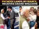 PM Modi lands in France, to hold bilateral talks with Macron