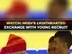 PM Modi’s candid moment with young recruit during appointment letter ceremony in Rajasthan