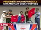 President Murmu unveils & flags off the Durand Cup trophies for the 2026 Tournament