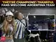 'They're champions': Argentina, without Messi, greeted by fans in Buenos after World Cup return