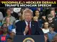 ‘Pedophile protector’: Protester interrupts Trump’s speech; POTUS calls heckler a 'Communist'
