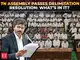 Tamil Nadu Assembly passes resolution to freeze Lok Sabha seats at 543; backs 33% women’s quota