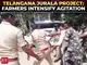 High tension at Jurala dam: Telangana farmers step up protest over water supply for crops