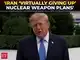 Trump says Iran &lsquo;decimated&rsquo;, issues stark warning to Tehran