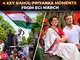 Rahul-Priyanka&rsquo;s 4 big moments from INDIA Bloc&rsquo;s ECI march
