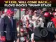 'Would choose America a million times': Floyd 'Money' Mayweather Jr. takes the stage with Trump